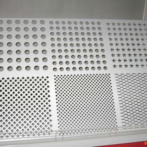 Perforated metal mesh